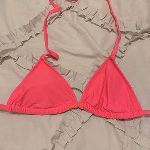 XS aerie triangle bikini top
